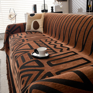 Boho Chenille Sofa Throw Covers Sectional Sofa Couch Cover Sofa Protector Covers