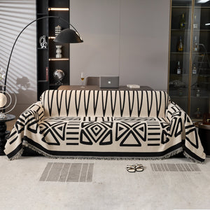 Boho Chenille Sofa Throw Covers Sectional Sofa Couch Cover Sofa Protector Covers