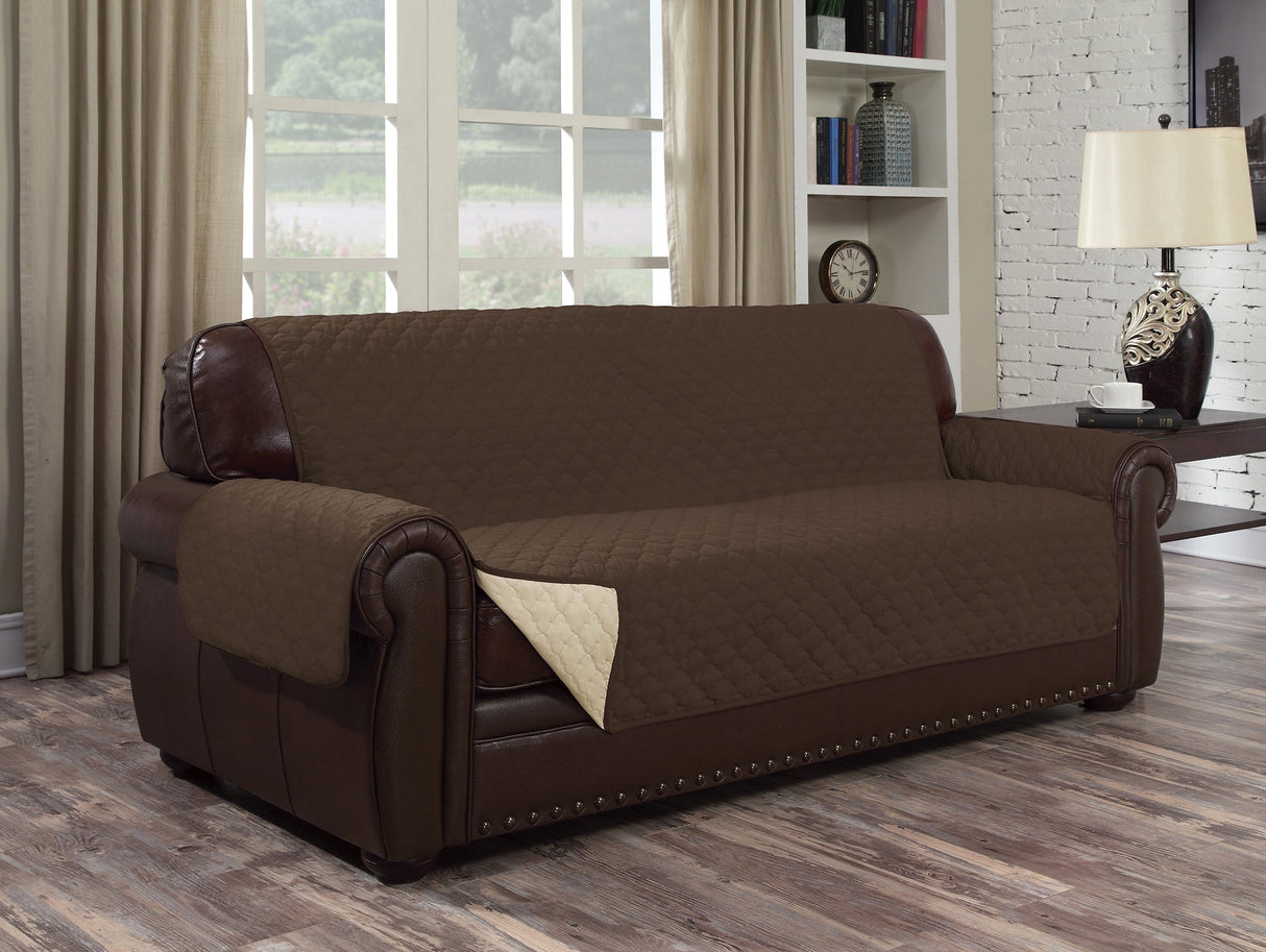 Water Resistant Reversible Couch Cover
