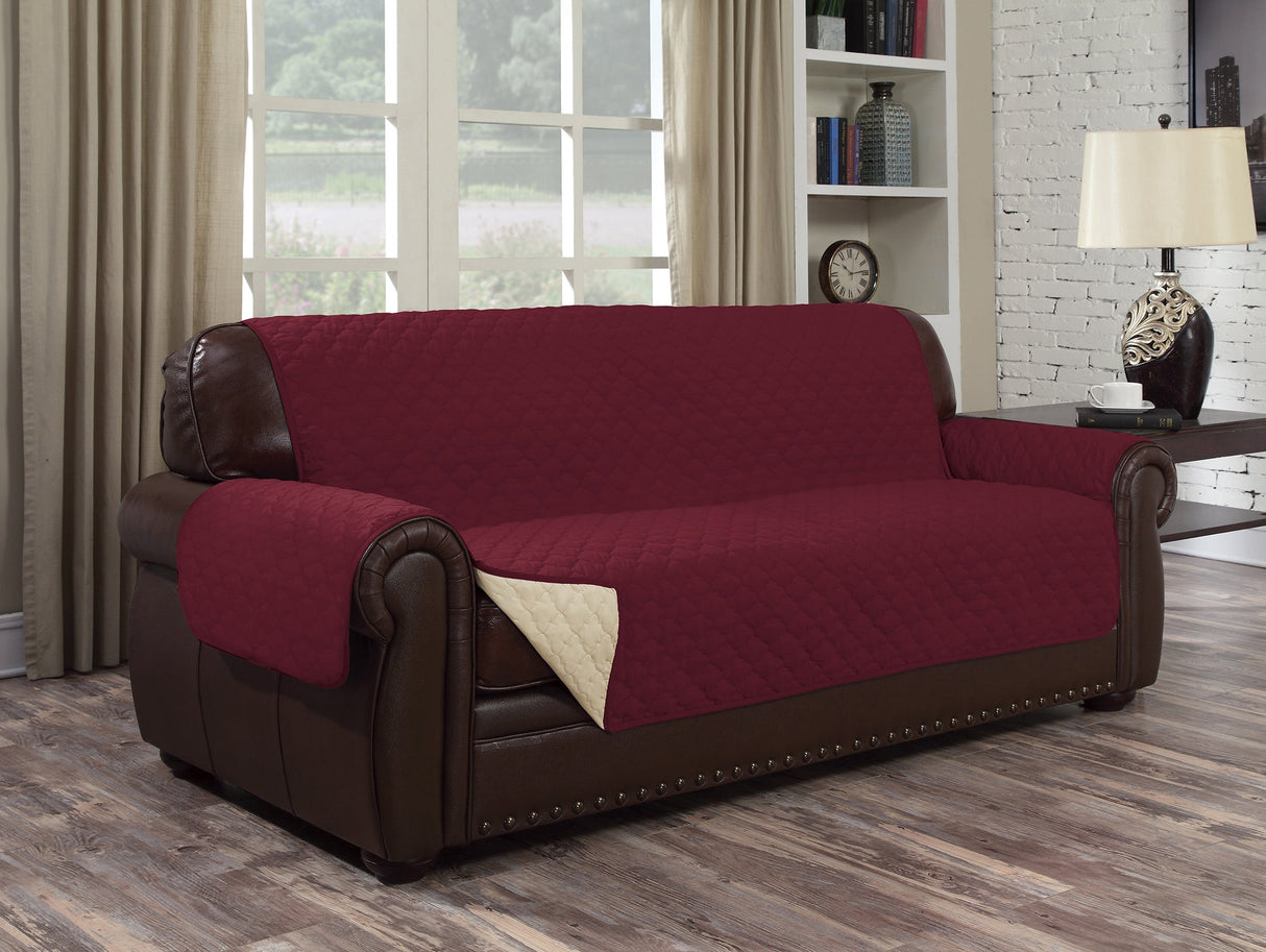 Water Resistant Reversible Couch Cover