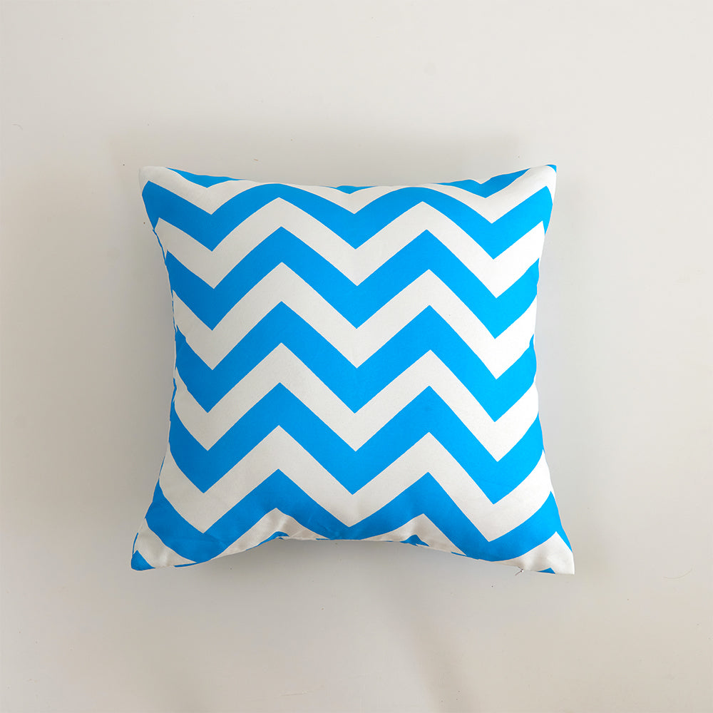 Pack of 2 Stripes/Waving Outdoor Waterproof Throw Pillow covers size 12"x20" or 18"x18"