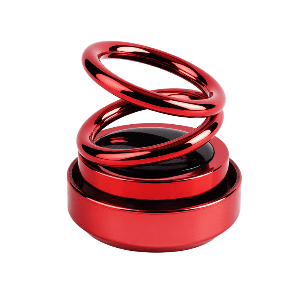 Solar Powered Rotating Car Air Freshener Aromatherapy Dashboard Diffuser