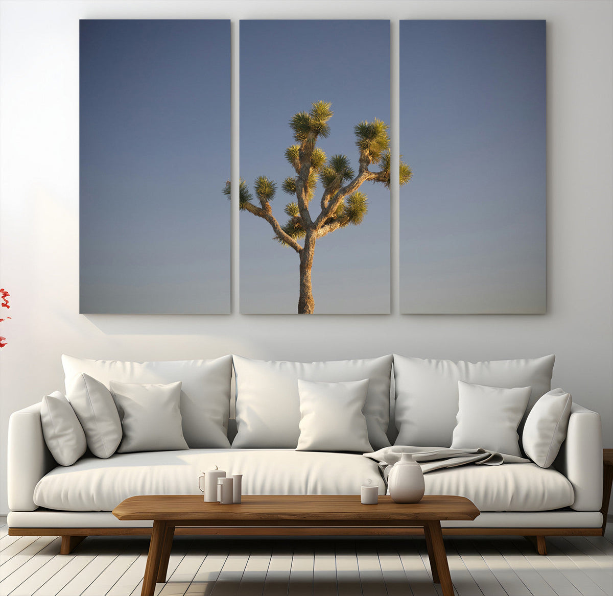 Joshua Tree Wall Art Canvas Print – Framed Southwestern