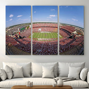 William Brice Stadium Wall Art Canvas Print – Stadium Crowd