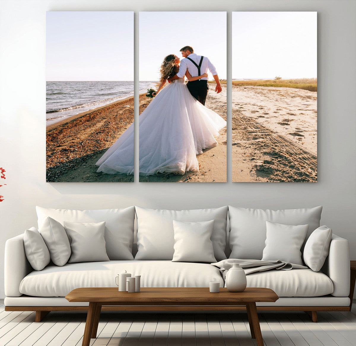 Framed Custom Canvas Print - Personalized Wall Art for Home