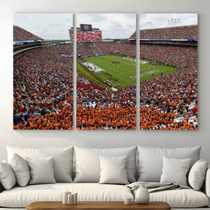 Jordan-Hare Stadium Wall Art Canvas Print, College Sports