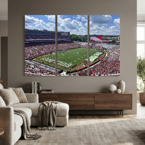 Georgia Bulldogs Stadium Wall Art Canvas Print, Sanford
