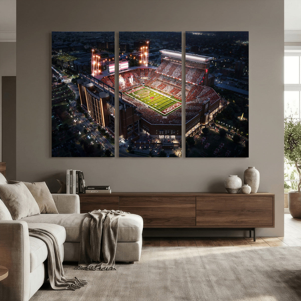 Oklahoma Memorial Stadium - Gaylord Memorial Stadium Wall