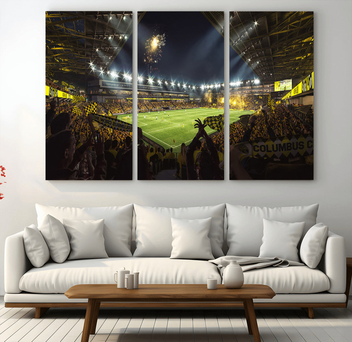 Columbus Crew Soccer Team Print - Columbus Crew Stadium Wall