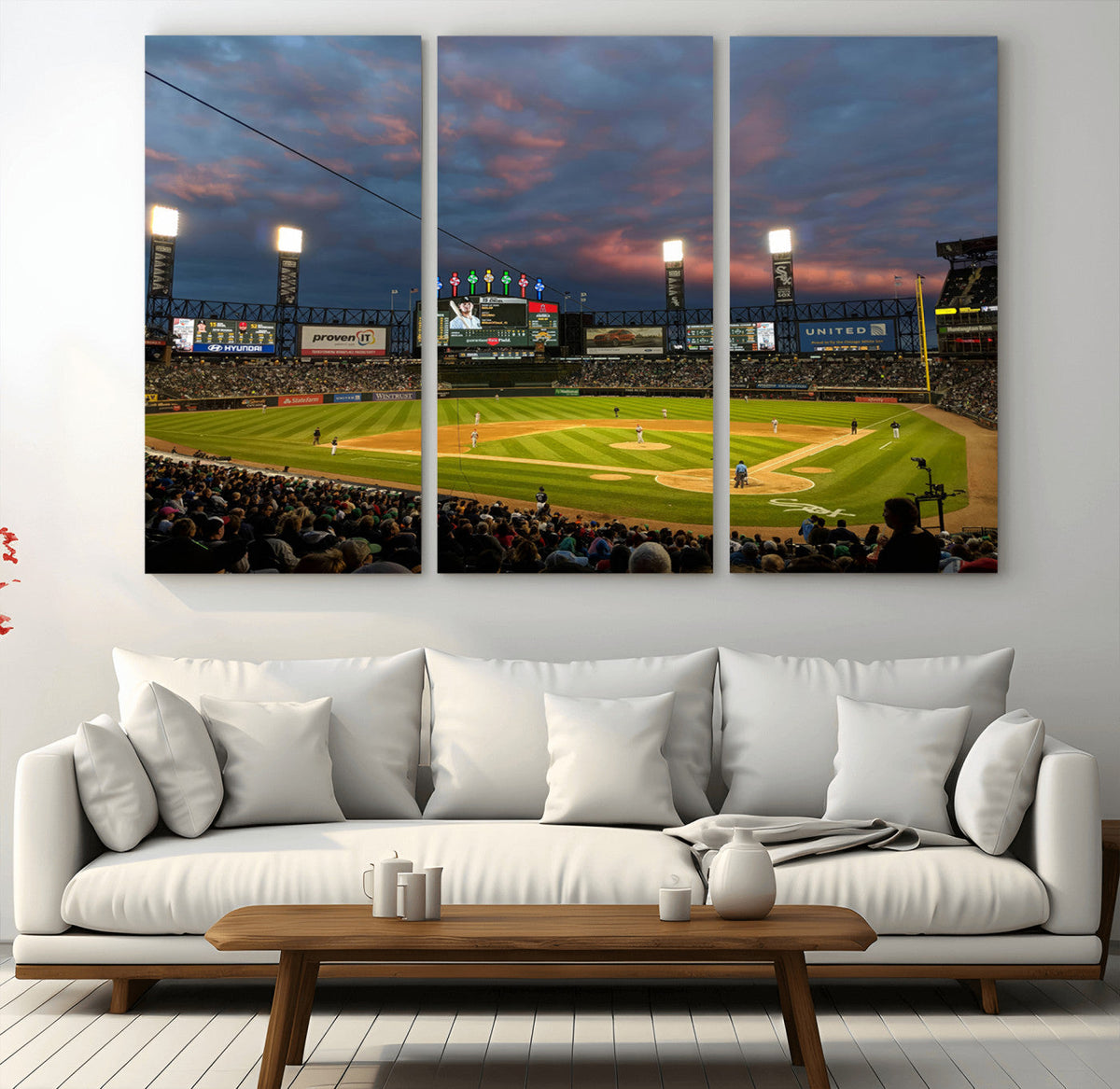 Chicago White Sox Baseball Team Print Canvas- Guaranteed