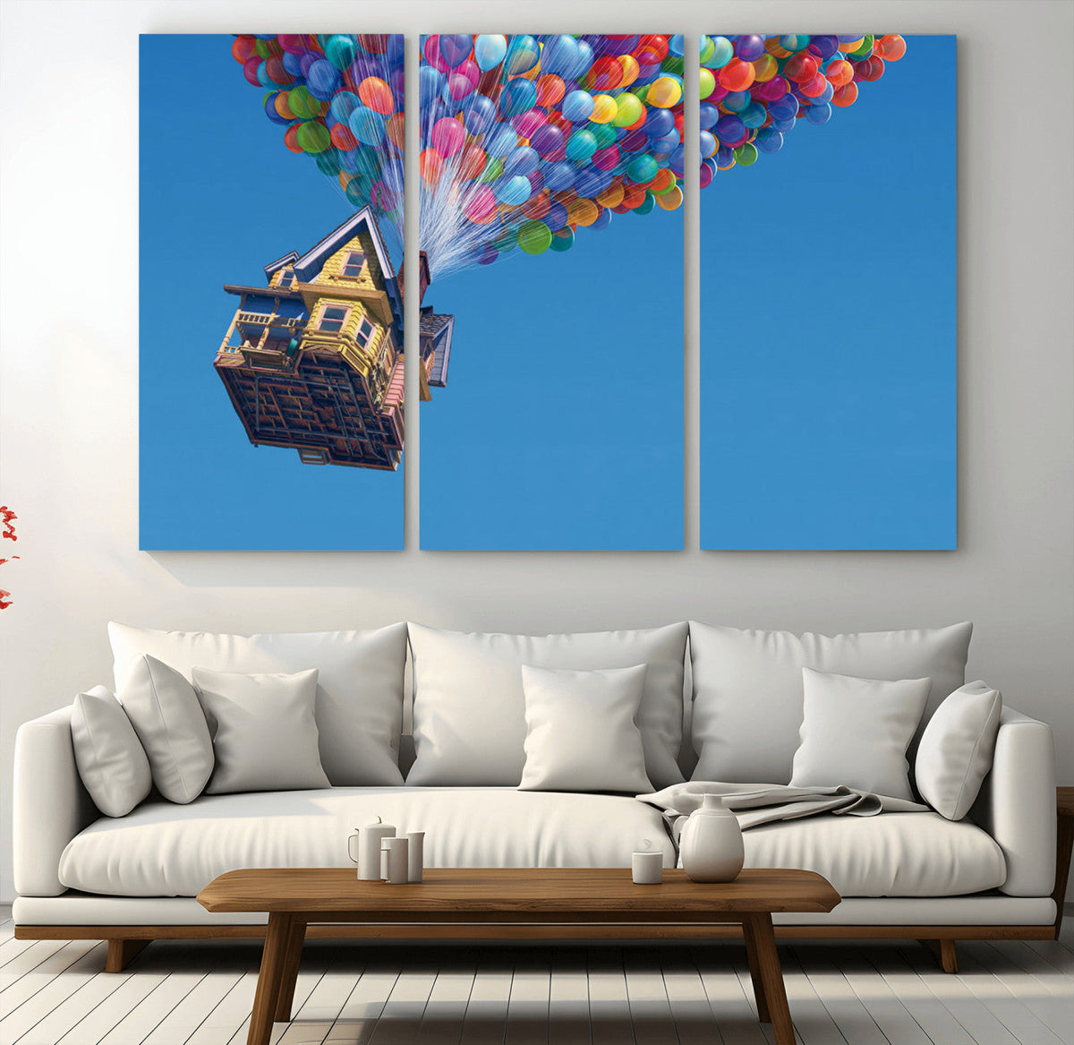 Carl Fredricksen, Up Movie Wall Art, Balloons Wall Art, Air