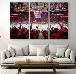 Carolina Hurricanes Ice Hockey Stadium Wall Art, Carolina