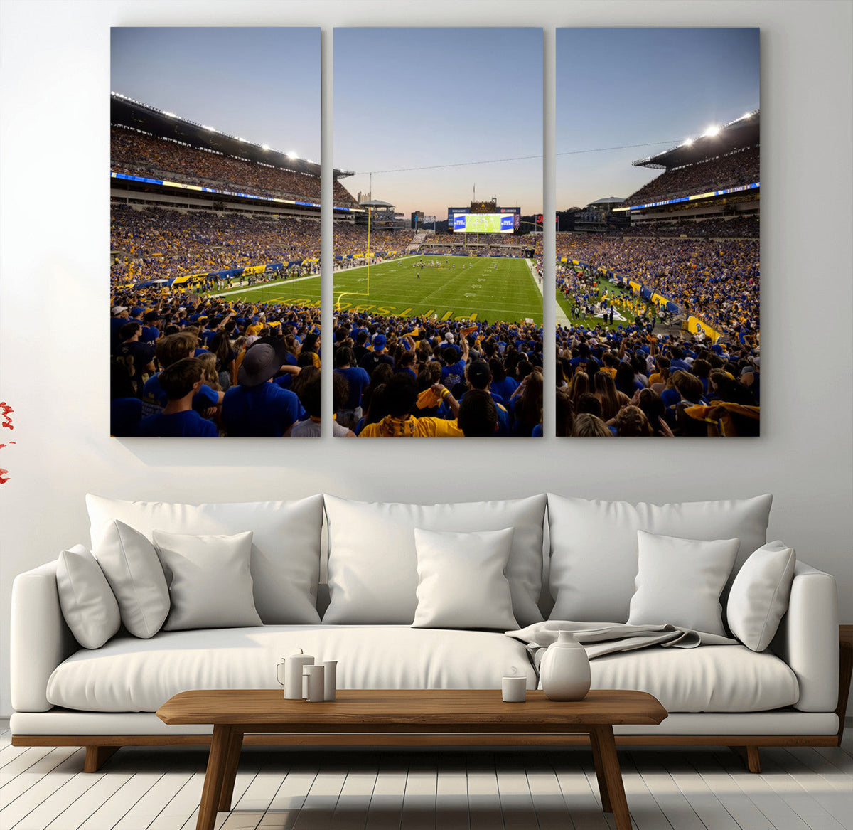 Pittsburgh Panthers Football Team Print - Pittsburgh