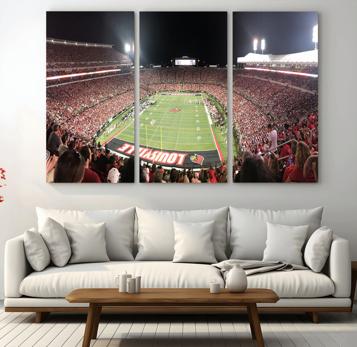 University of Louisville Cardinals Football Team Print -