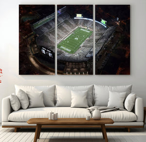 Michigan State Spartans Football Team Print - East Lansing