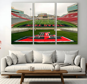 Texas Tech Red Raiders Football Team Print - Lubbock Jones