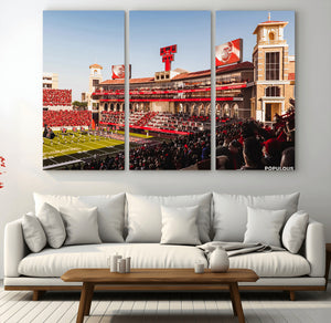Jones AT&T Stadium Texas Tech Red Raiders Wall Art | Large