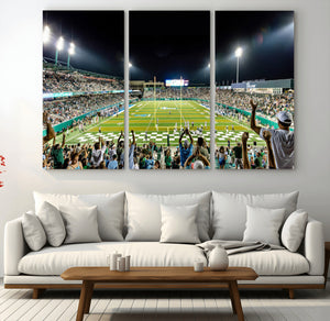 The Tulane University Green Wave Football Team Print - New