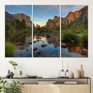Yosemite Valley Wall Art Canvas Print – Framed El Capitan