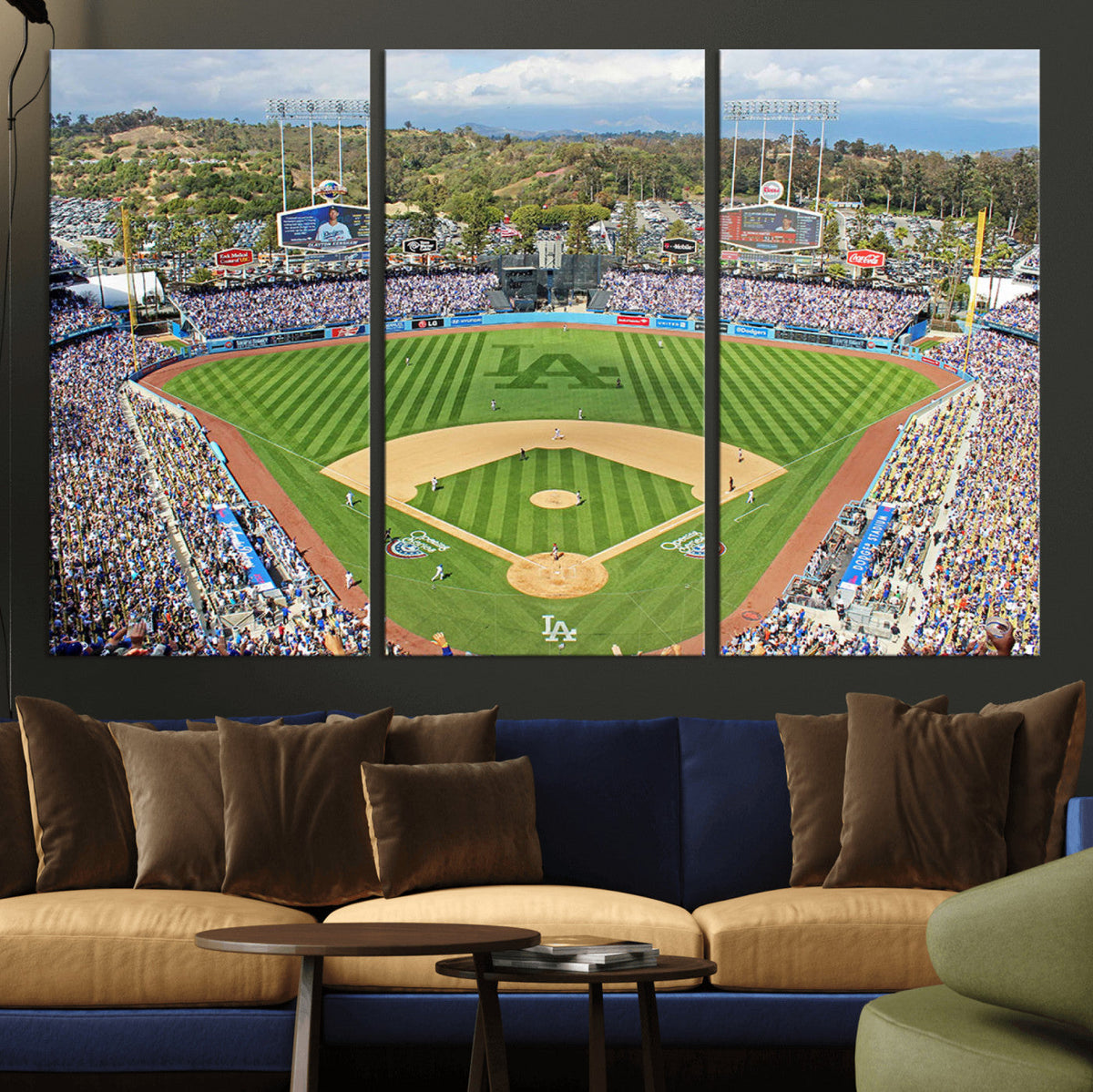 Citi Field Wall Art Print | 3-Panel New York Mets Baseball