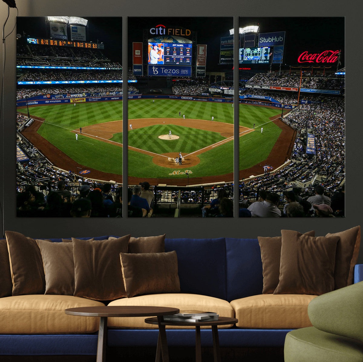 Oakland Athletics Baseball Print - RingCentral Coliseum