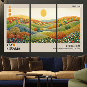 Yayoi Kusama Wall Art Print – Yayoi Kusama Wabi Sabi