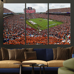 Jordan-Hare Stadium Wall Art Canvas Print, College Sports