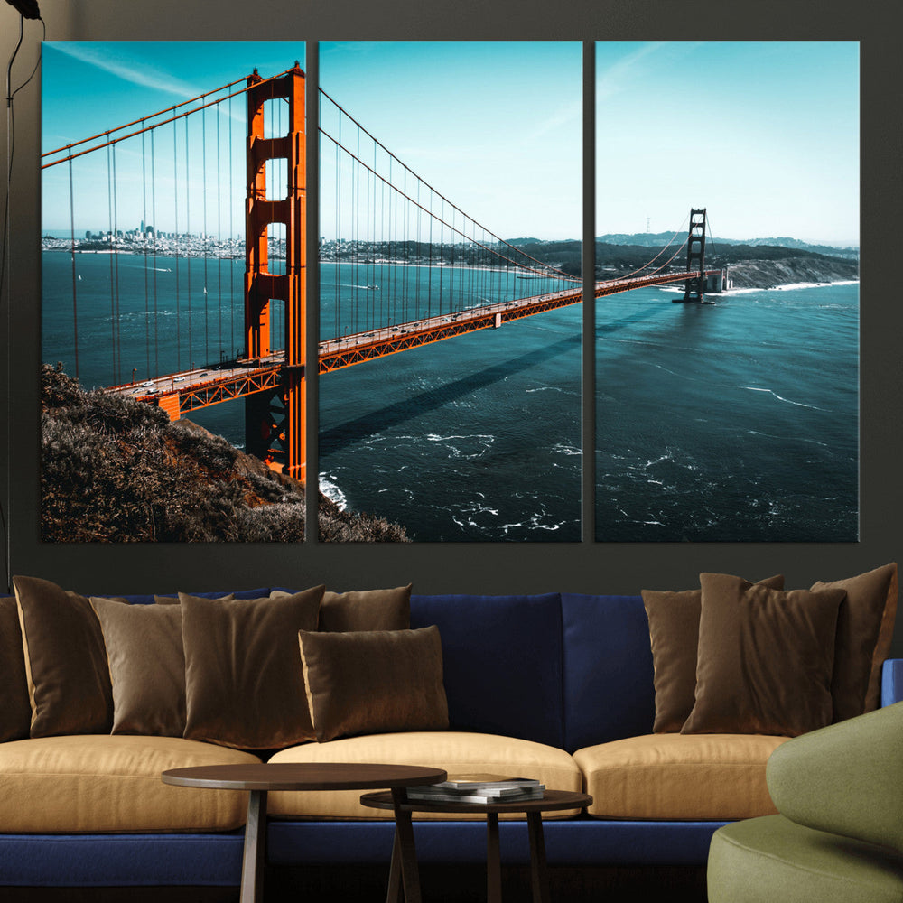 Golden Gate Bridge Wall Art Canvas Print – San Francisco