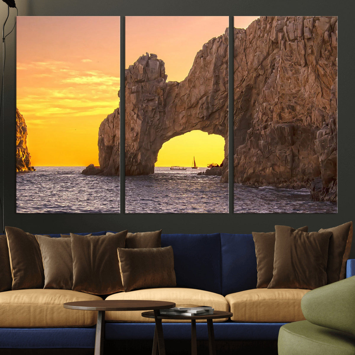 El Arco Cabo San Lucas Ocean Arch Wall Art Canvas Print