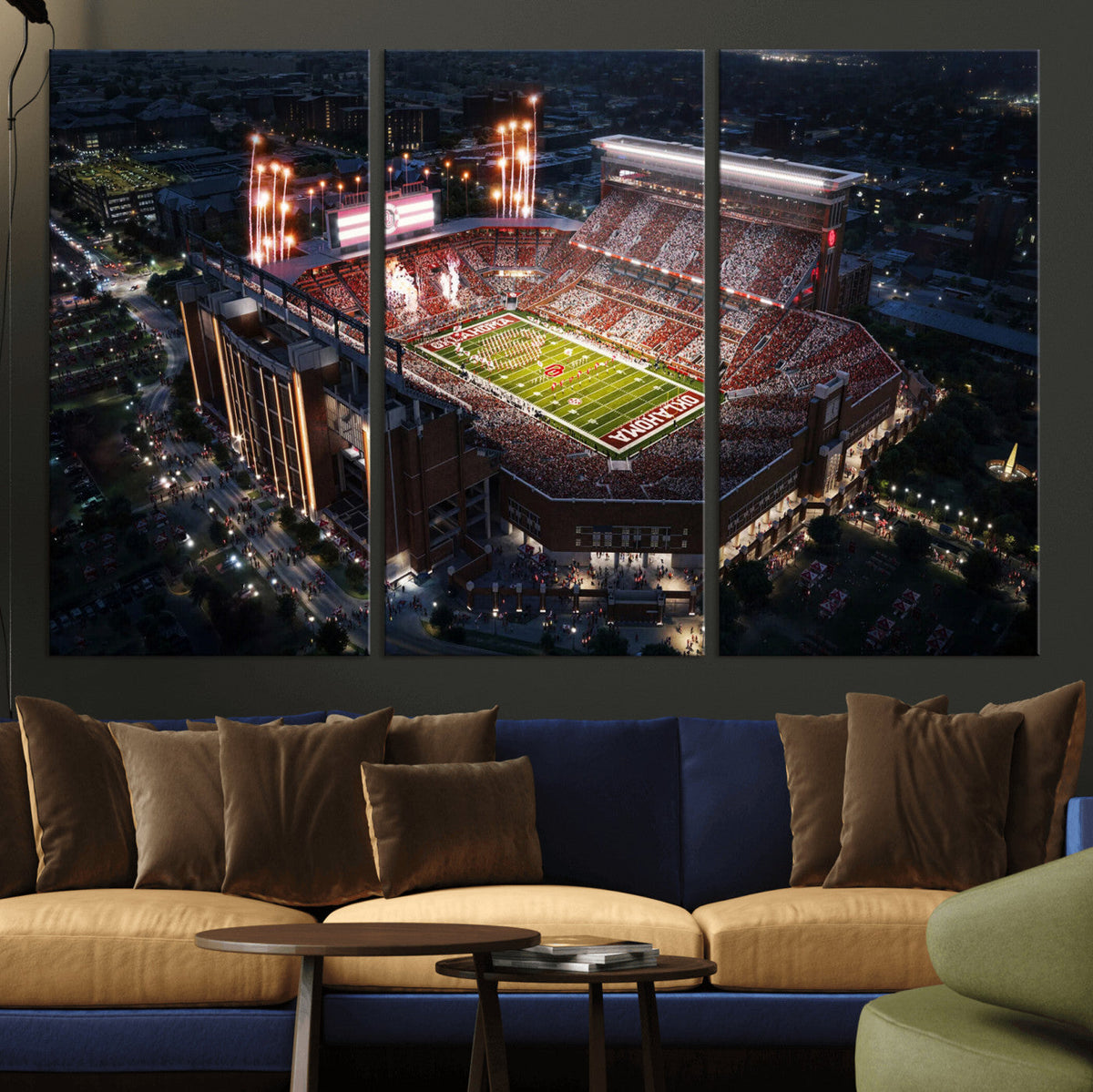 Oklahoma Memorial Stadium - Gaylord Memorial Stadium Wall