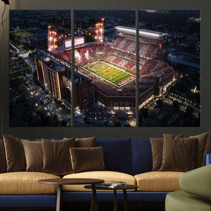 Oklahoma Memorial Stadium - Gaylord Memorial Stadium Wall