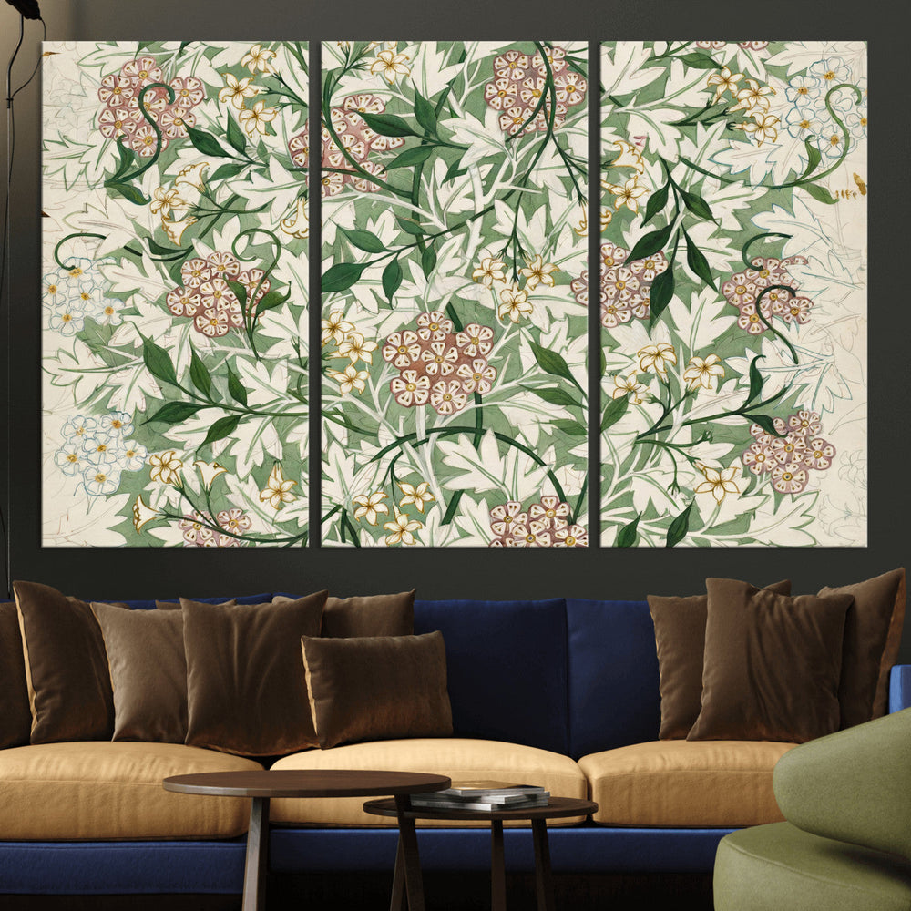 William Morris Jasmine 1872 Canvas Wall Art — Arts and