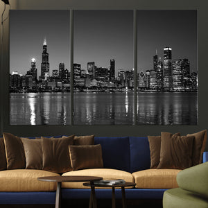 Chicago Wall Art Canvas Print
