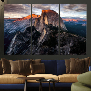 Half Dome Yosemite Wall Art – Majestic Mountain Landscape