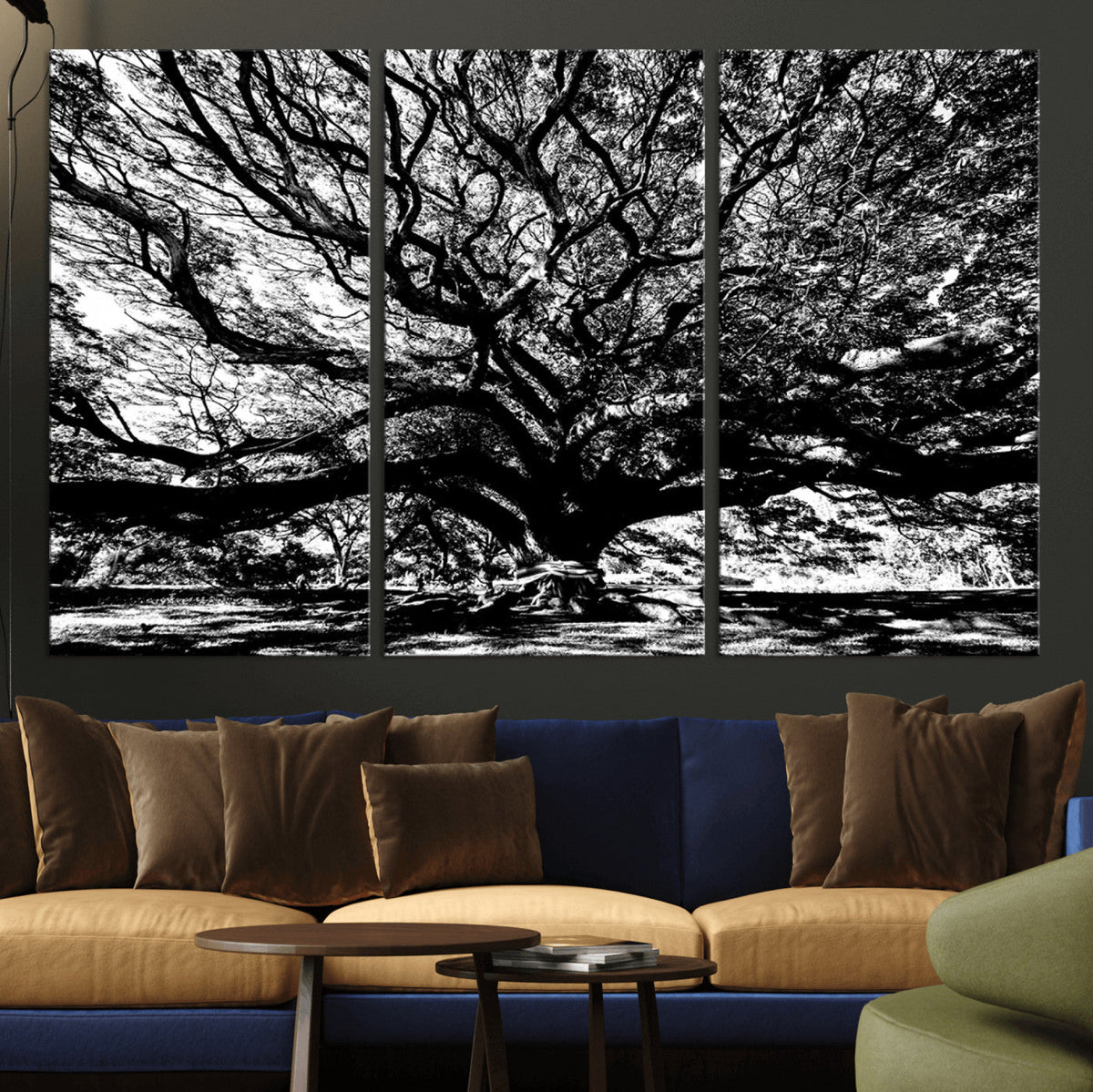 Mighty Angel Oak Wall Art | Angel Oak Tree Art Print