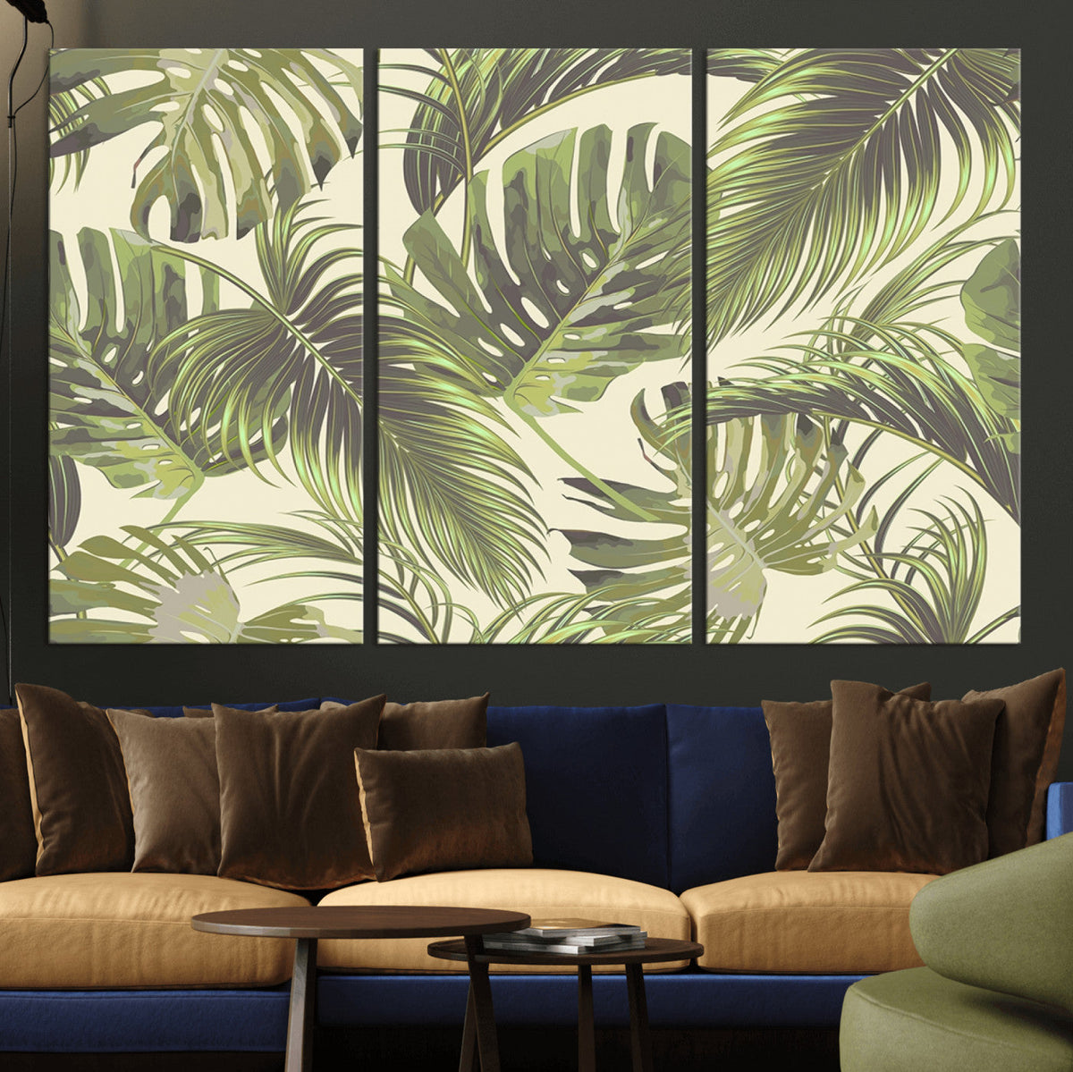 Palm Leaves Canvas Print