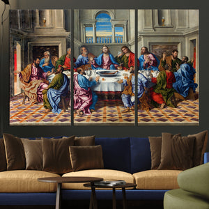 The Last Supper Multi Panel Canvas Wall Art