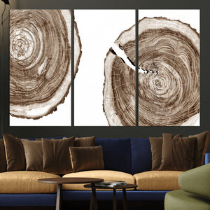 Wood Tree Ring Wall Art Canvas Prints, Tree Rings –