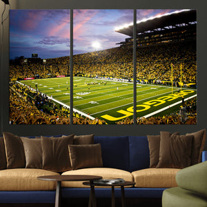 University of Oregon Ducks Football Team Print - Eugene