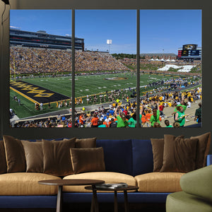 University of Missouri Tigers Football Team Print - Columbia