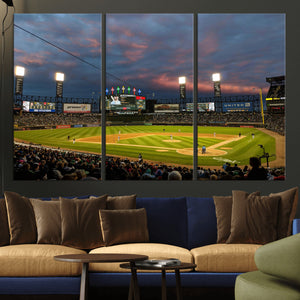 Chicago White Sox Baseball Team Print Canvas- Guaranteed