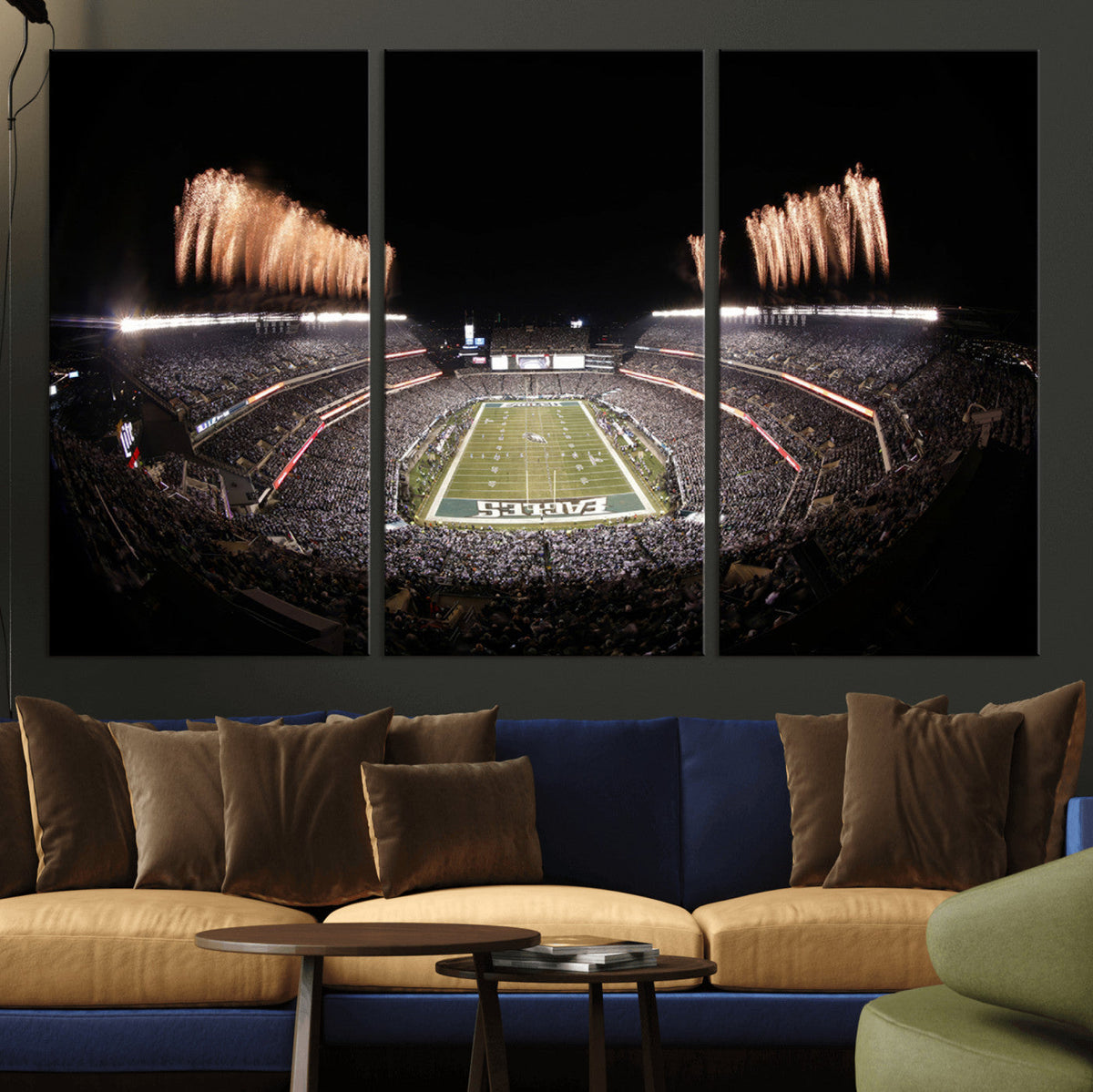 Eagles Field Stadium Wall Art - Lincoln Financial Field