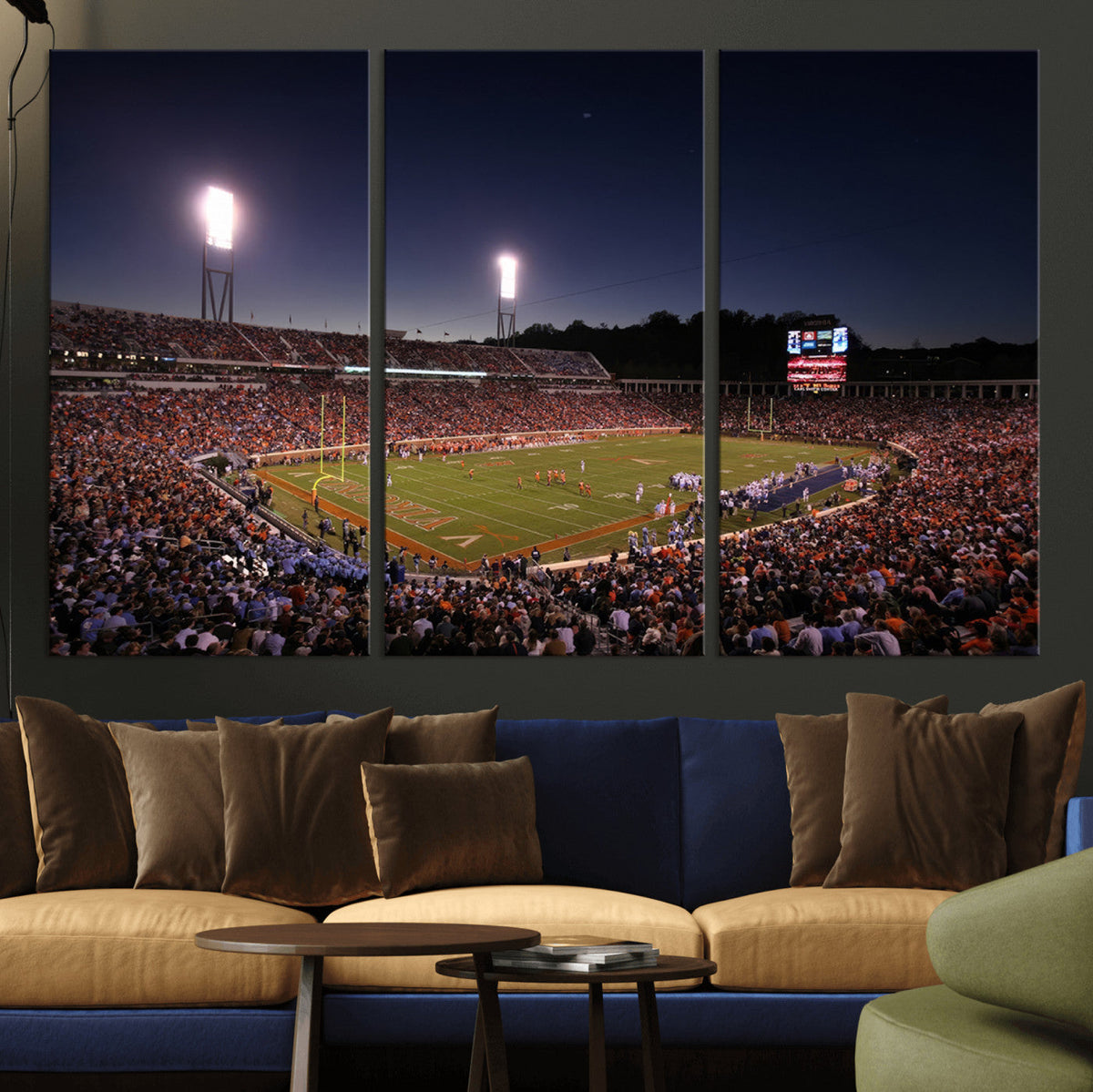 Virginia Cavaliers Football Team Print - Charlottesville