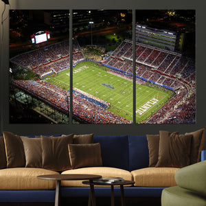 Florida Atlantic University Owls Canvas Print, Football Team