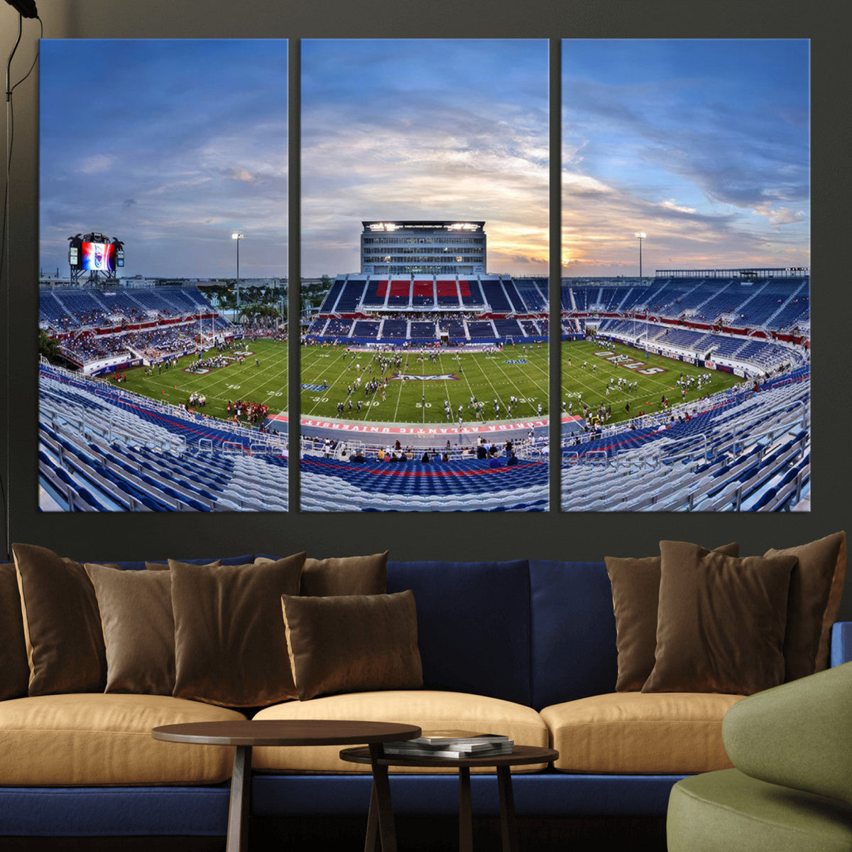 Florida Atlantic University Owls Football Team Print - Boca