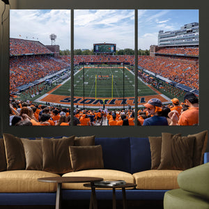 University of Illinois Fighting Illini Football Team Print