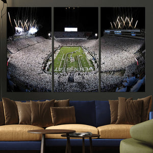 Penn State Beaver Stadium Canvas Wall Art - Nittany Lions