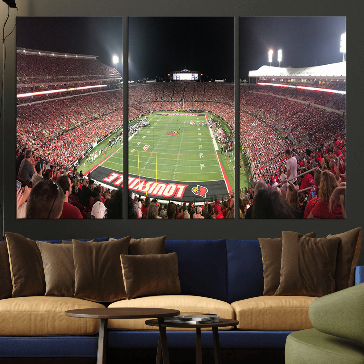 University of Louisville Cardinals Football Team Print -