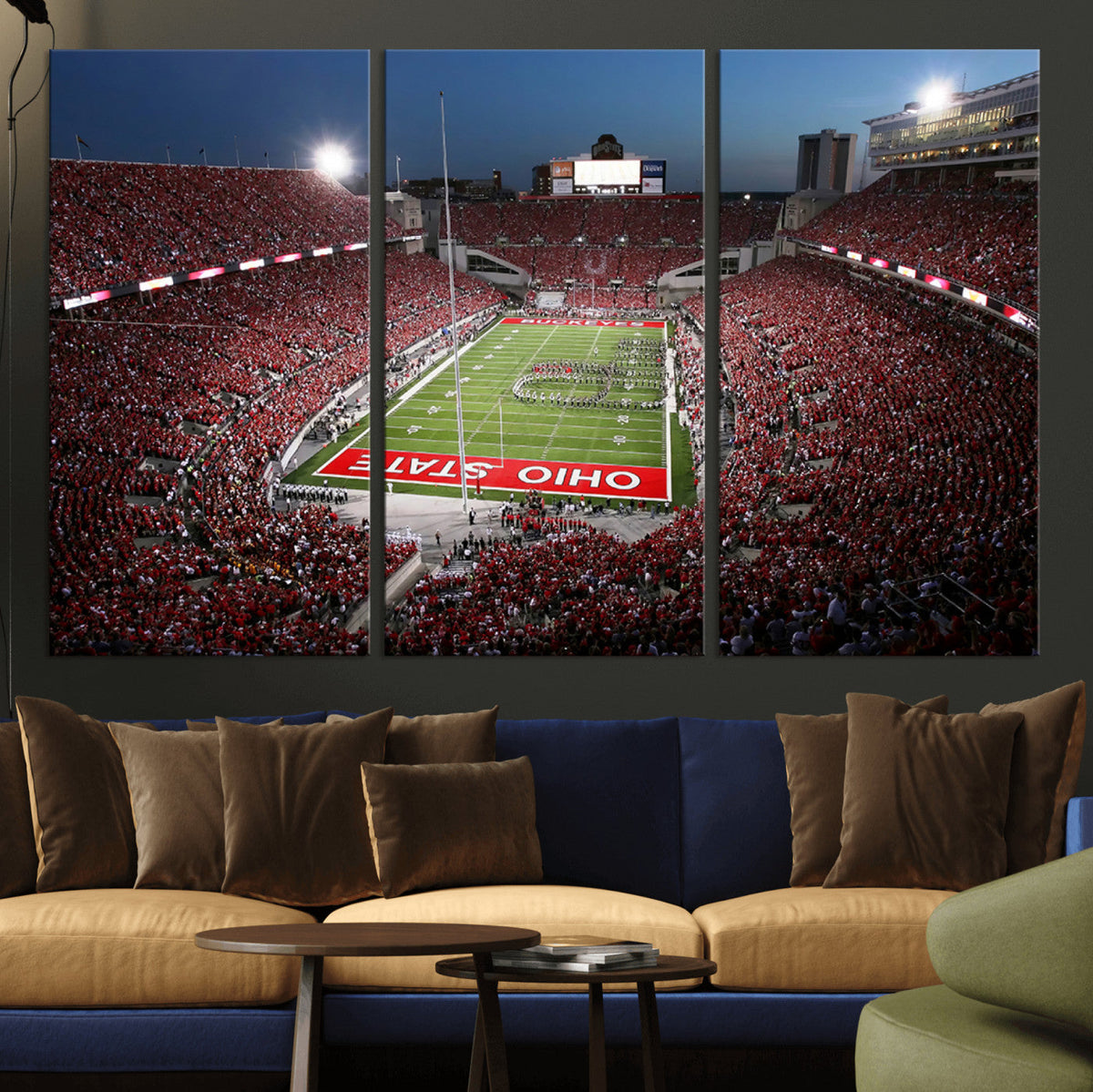 Ohio State University Buckeyes Football Team Print -