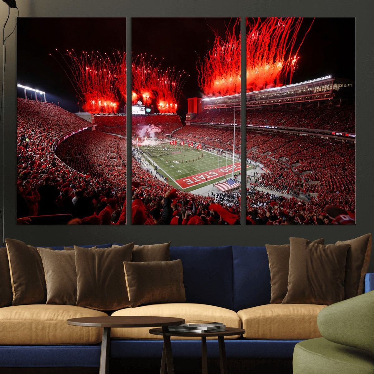 Ohio State University Buckeyes Football Team Print -